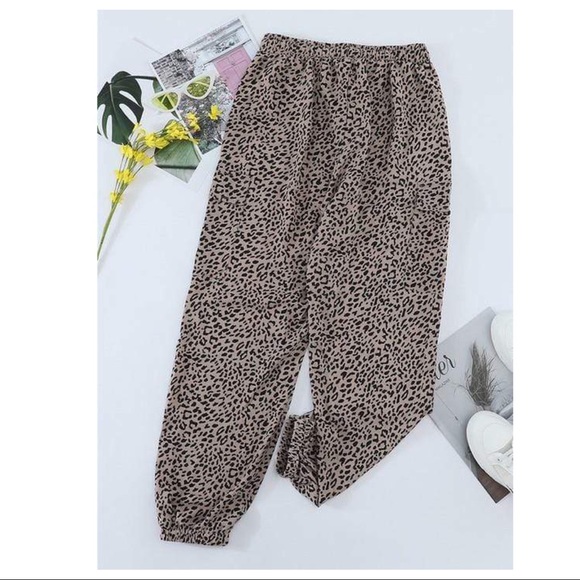 WISHING YOU THE BEST CHEETAH JOGGERS - Picture 3 of 14